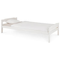 EINZELBETT MORITZ 90X200 CM - Weiß, Holz (90/200cm) - IDIMEX