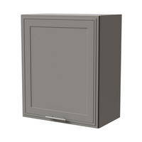 HÄNGESCHRANK Salo W2/60 Grau / Dust Grey Matt 60 / 32,5 / 72cm - Grau, Holz/Holzwerkstoff (60/72/32.5cm) - Feldmann-Wohnen