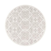 OUTDOORTEPPICH 160/160 cm Stilo 864 - Creme, Textil (160/160cm) - Paco Home