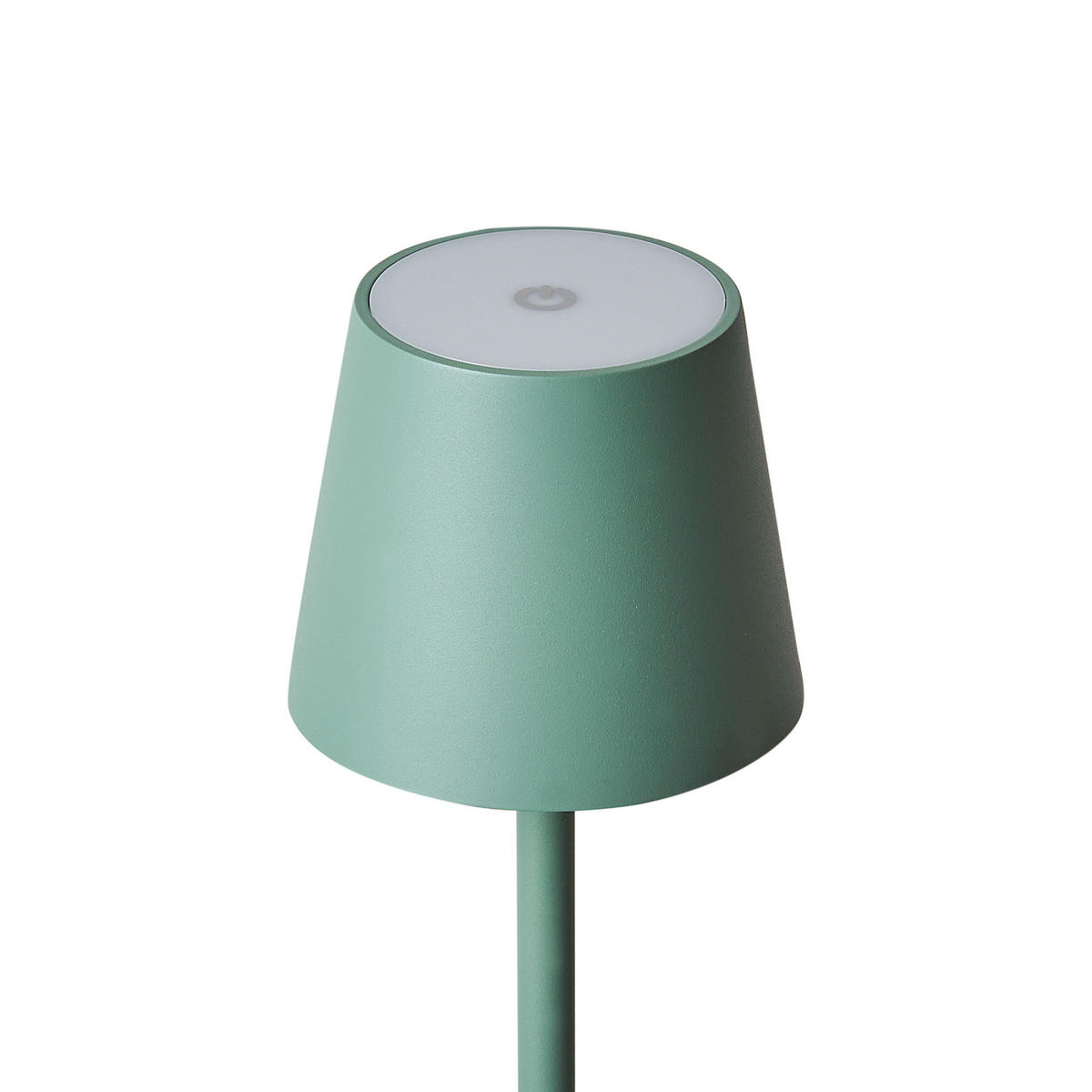 LED-STEHLAMPE Grün Gavarresa - Grün, Metall (15/15/131cm) - Beliani