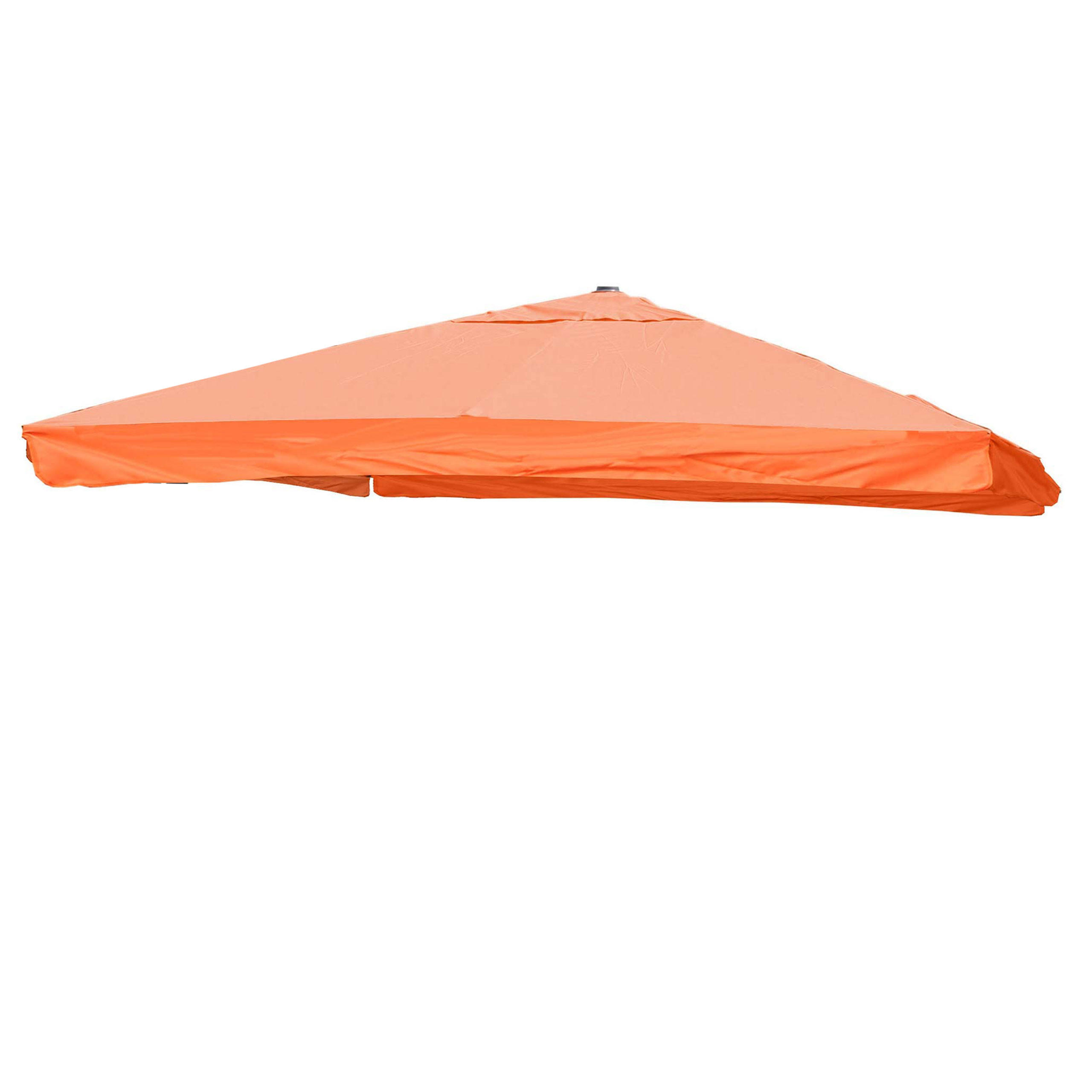 ERSATZ-BEZUG FÜR SCHIRM Orange - Orange, Textil (335/335cm) - MCW