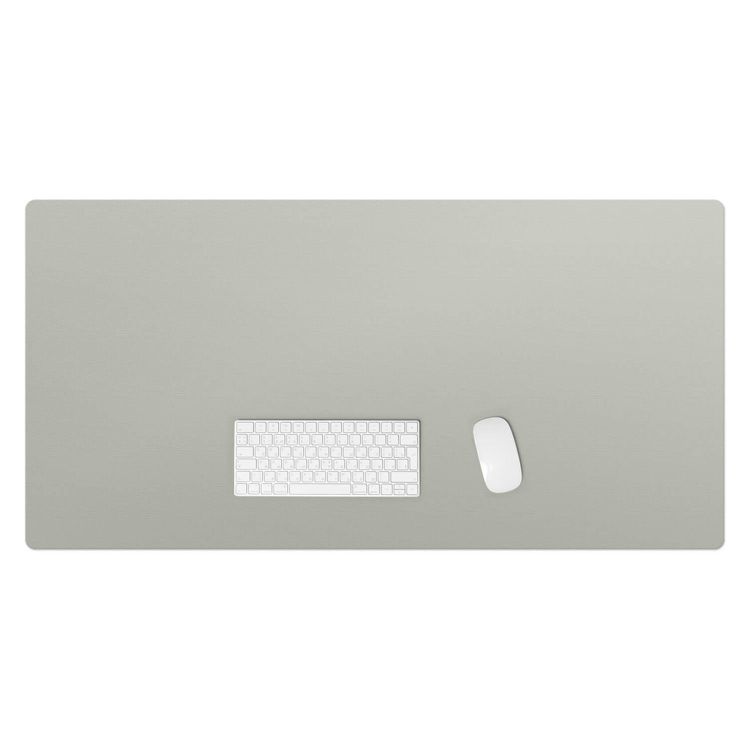 SCHREIBTISCHUNTERLAGE 120x60 cm Zinc-coloured - Zinkfarben, Kunststoff (120/60/1.6cm) - Wallfluent