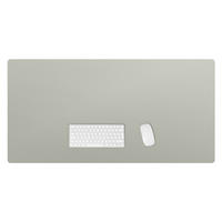 SCHREIBTISCHUNTERLAGE 120x60 cm Zinc-coloured - Zinkfarben, Kunststoff (1.6/120/60cm) - Wallfluent