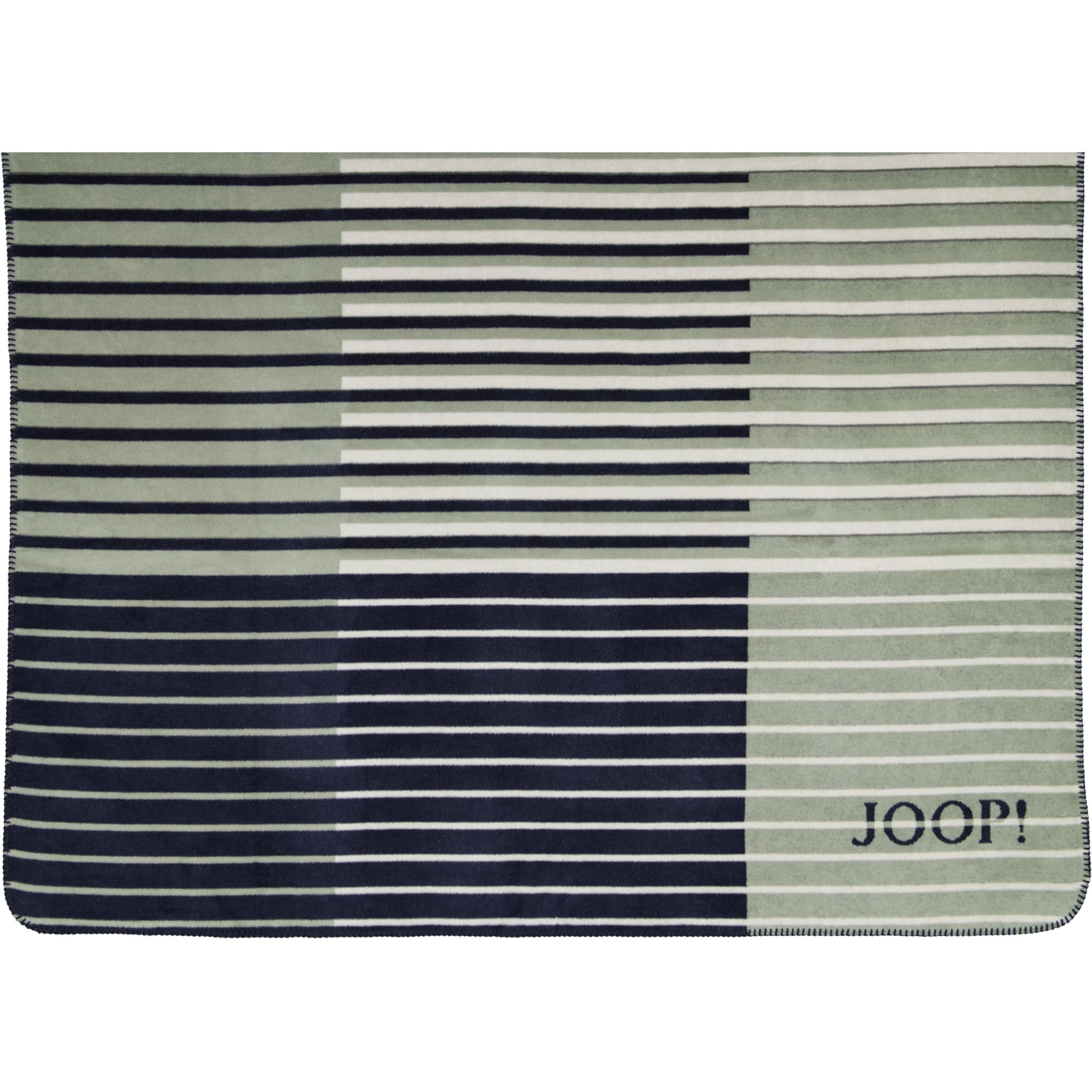 WOHNDECKEN DIVIDED SALBEI - Grün, Textil (150/200cm) - Joop!