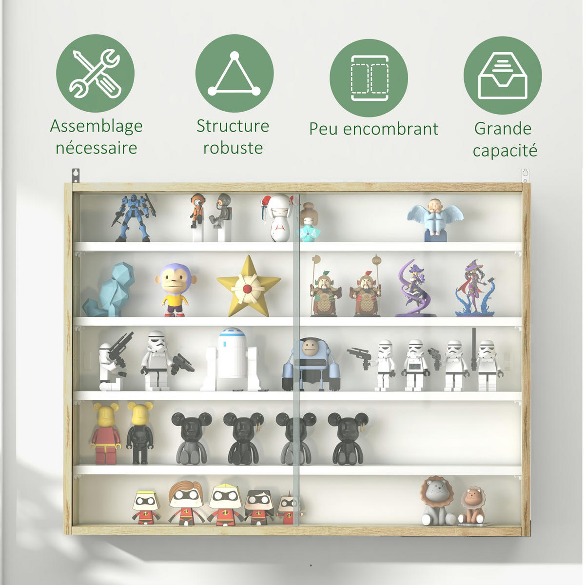 BÜCHERREGAL 80/9,5/60 cm - Eichefarben, Karton (80/60/9.5cm)