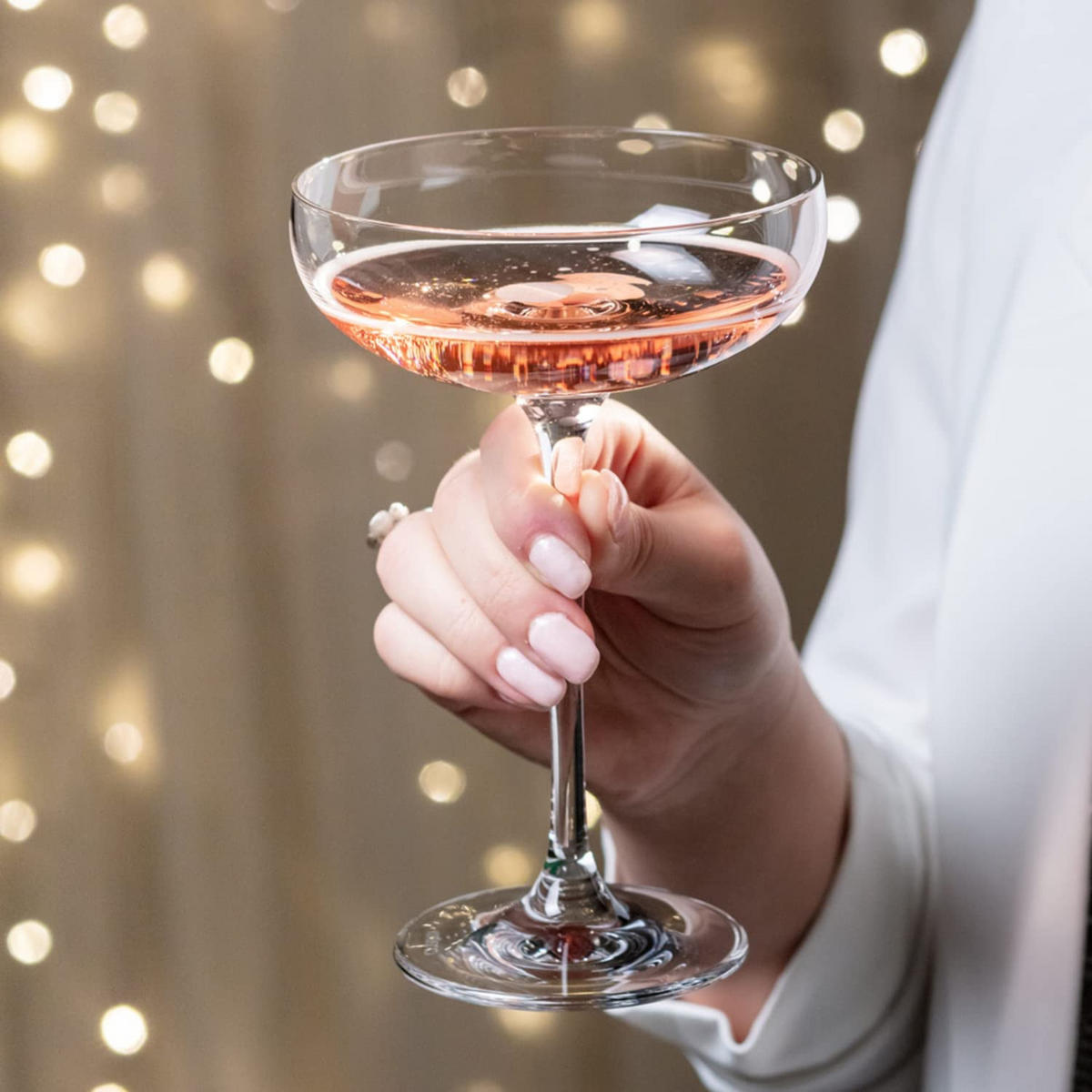 SEKTGLÄSER, 6er-Set, 280 ml - Transparent, Glas (0.28L) - Krosno Glass