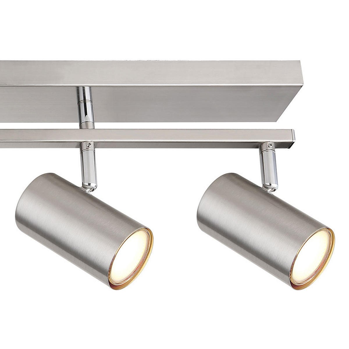 LED DECKENLEUCHTE Robby Metall Silber - Silberfarben, Metall (70/35/17cm) - Globo Lighting