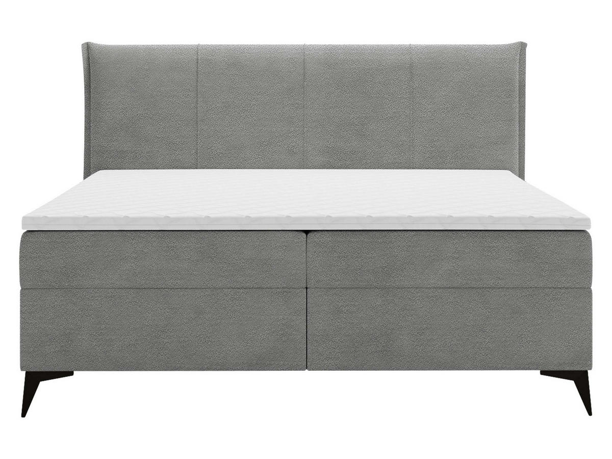 BOXBETT Eco Bis - H3 - Schwarz/Grau, Holz/Holzwerkstoff (180/200cm) - MIRJAN24