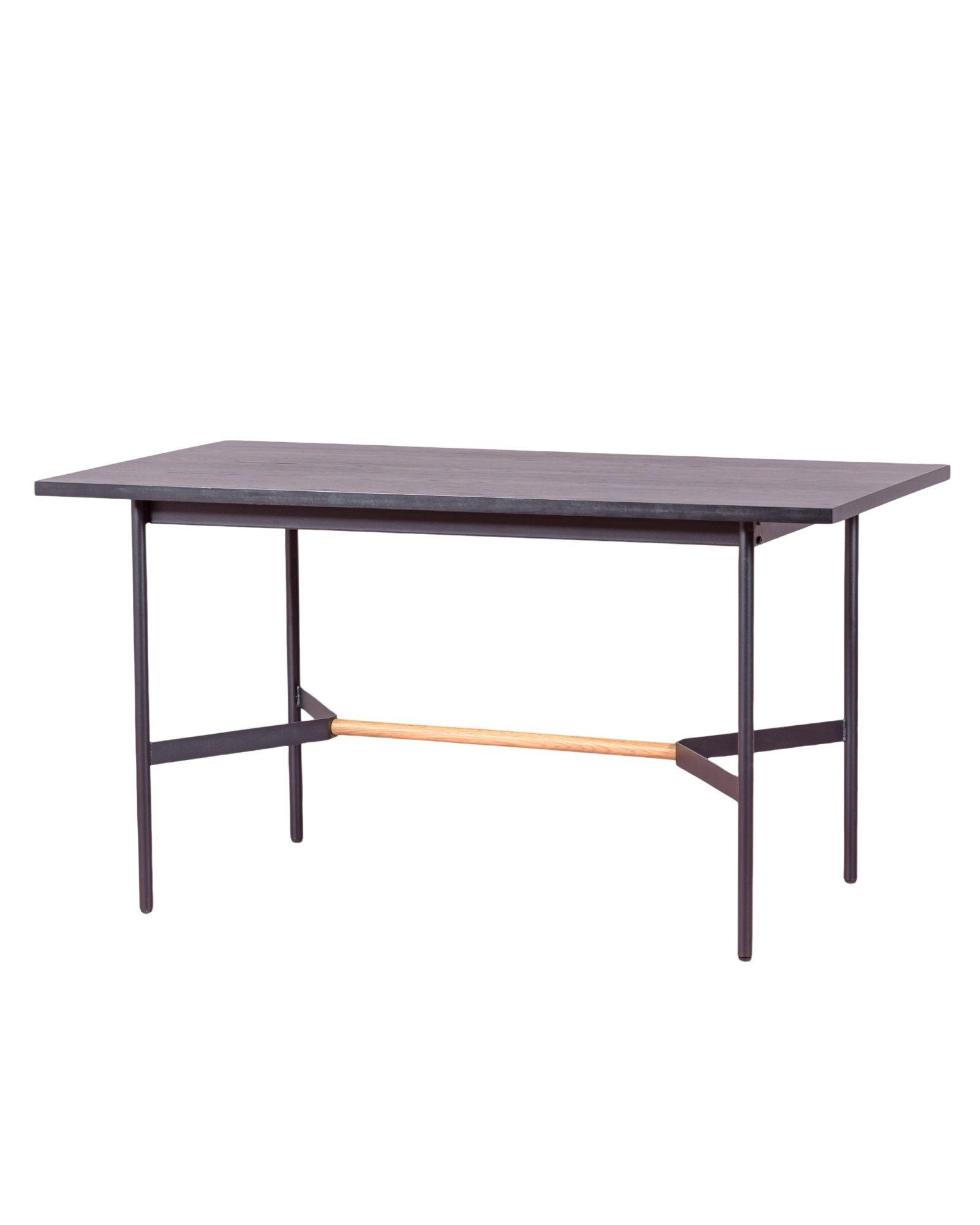 ESSTISCH Rechteckig Schwarz 80/140/75 cm - Schwarz, Holz (80/140/75cm) - Nest Dream