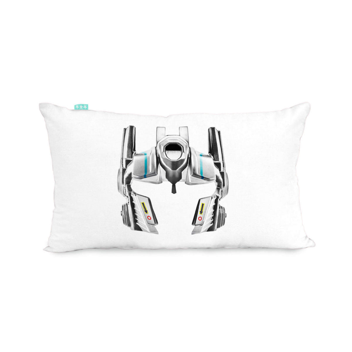KISSENBEZUG cyborg 50x30 cm mehrfarbig - Multicolor, Textil (50/30cm) - Happy Friday