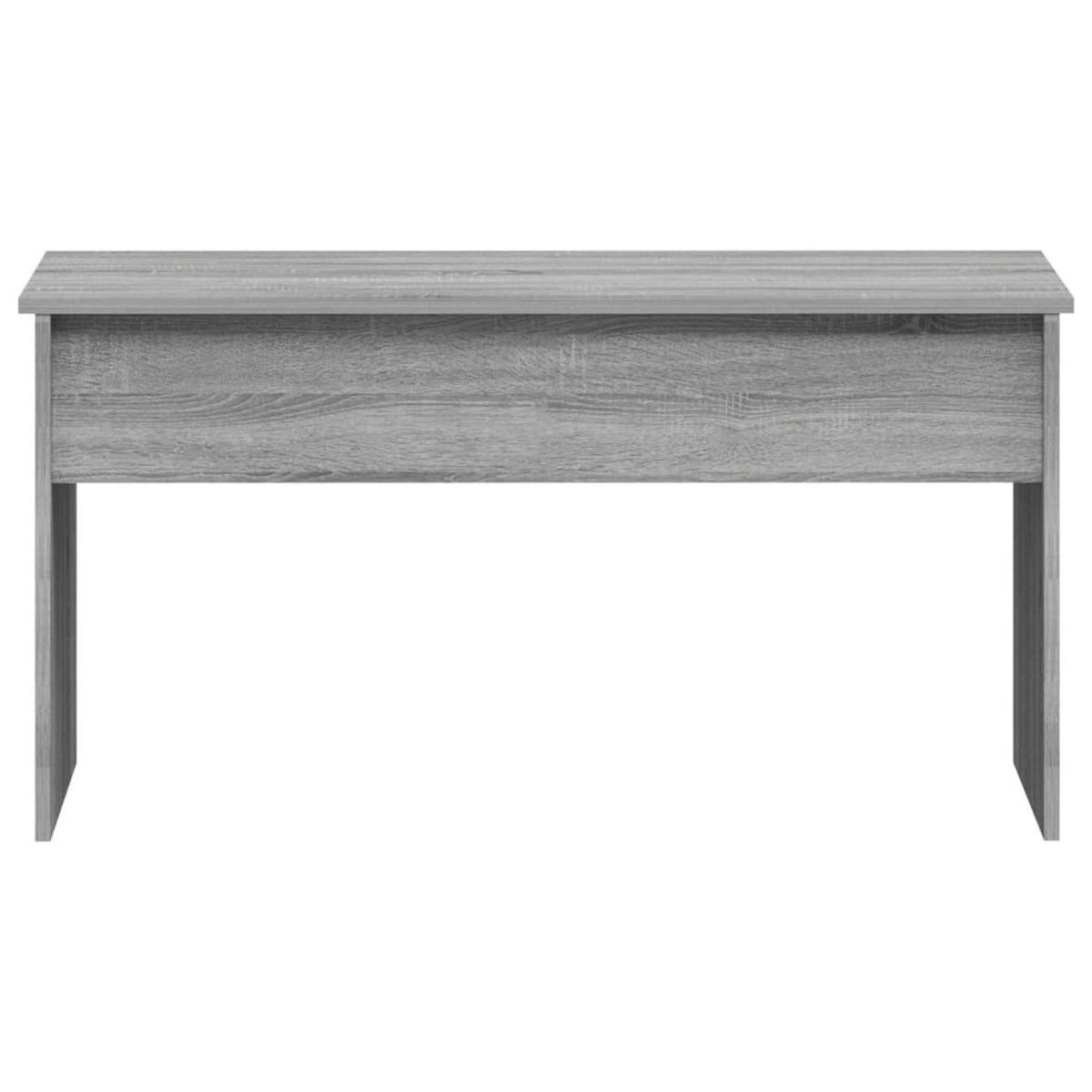COUCHTISCH Grau Sonoma 102x50,5x52,5 cm Holzwerkstoff - Grau, Holzwerkstoff (102/50.5/52.5cm) - furnicato