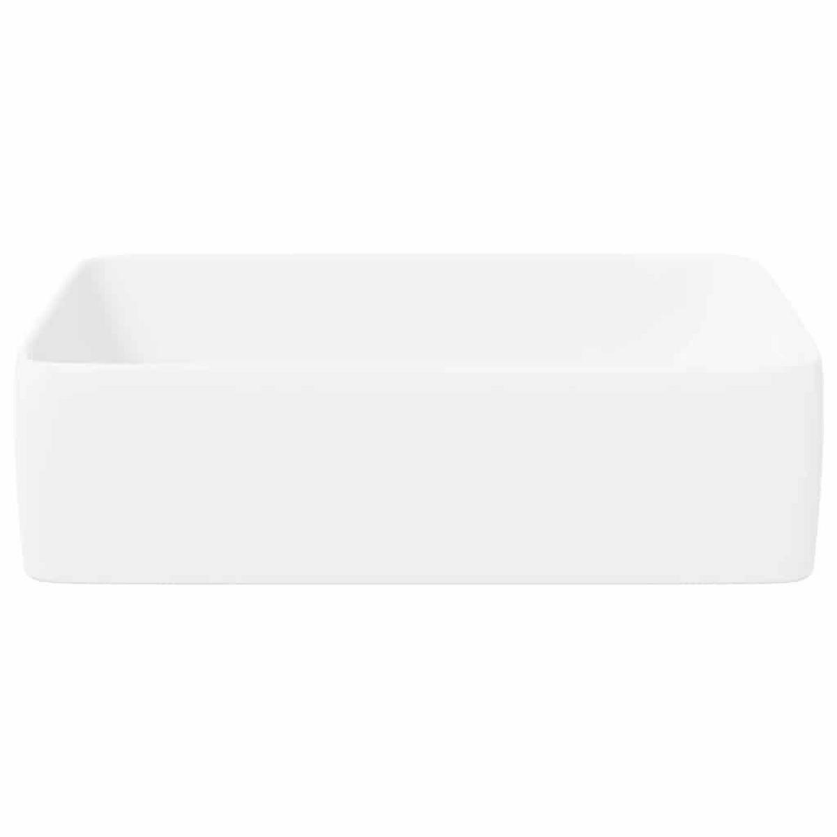 WASCHBECKEN Lathrop 48/37/13 cm - Weiß, Keramik (48/13/37cm) - Nettlife