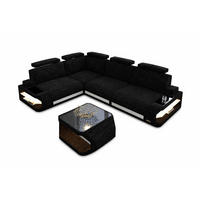 ECKSOFA Siena Dunkelgrau Weiß Strukturstoff - Dunkelgrau, Kunststoff (272/272cm)