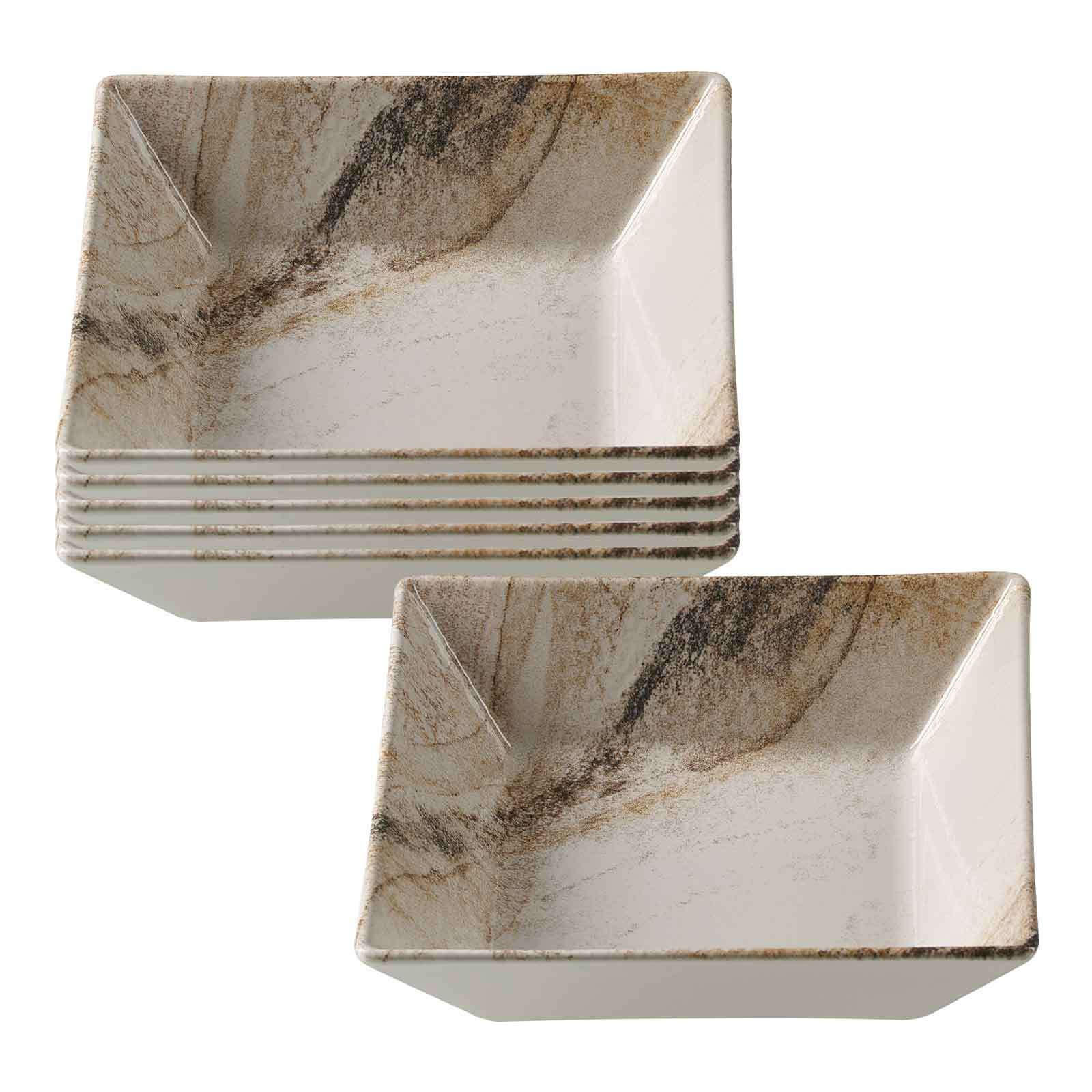 SCHALEN Arezzo braun 17 x 17 cm 6er Set - Braun, Keramik (17cm) - Ritzenhoff Breker