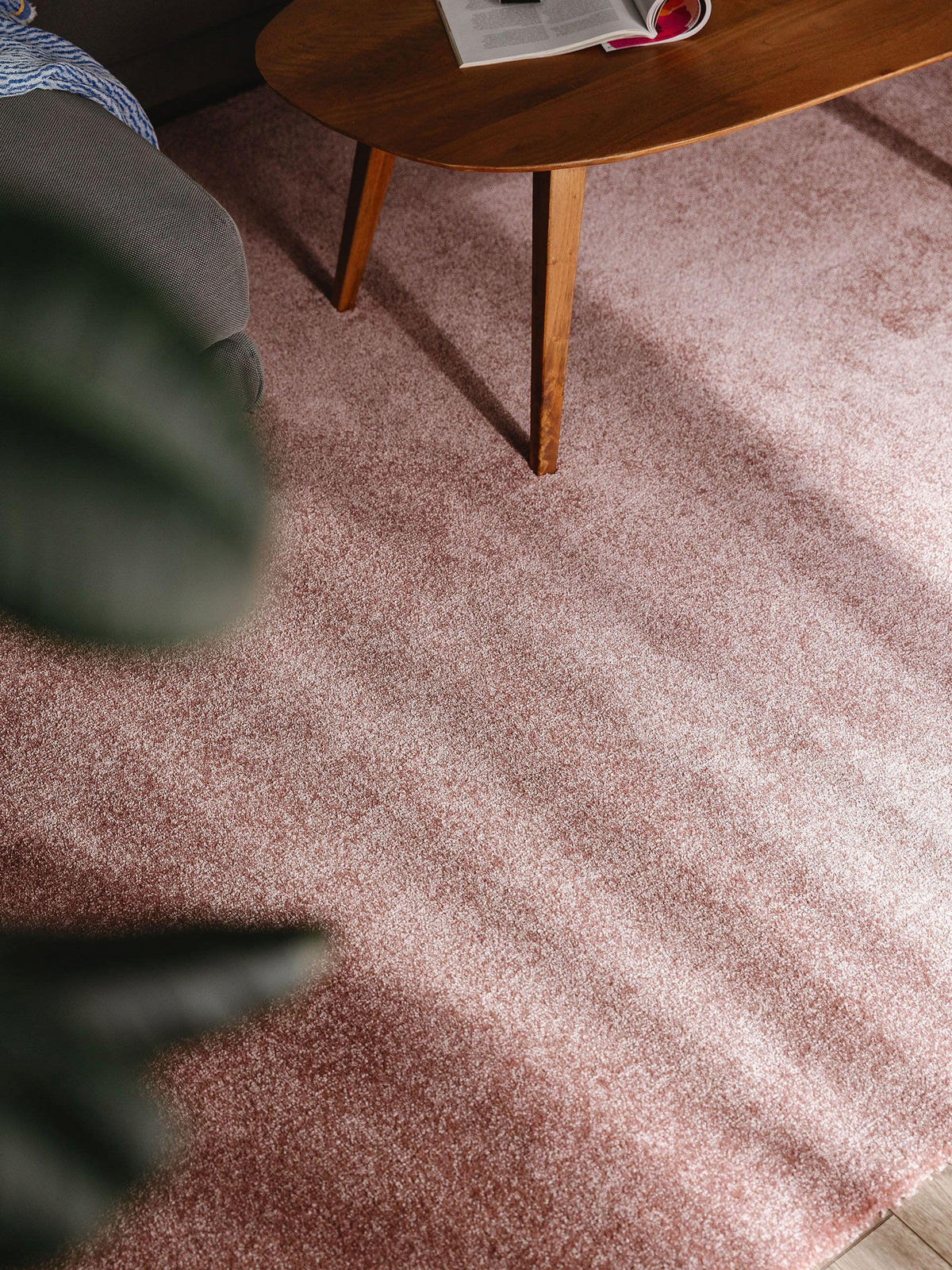 HOCHFLORTEPPICH Melvin waschbar 200/250 cm - Rosa, Kunststoff (200/250cm) - benuta Nest