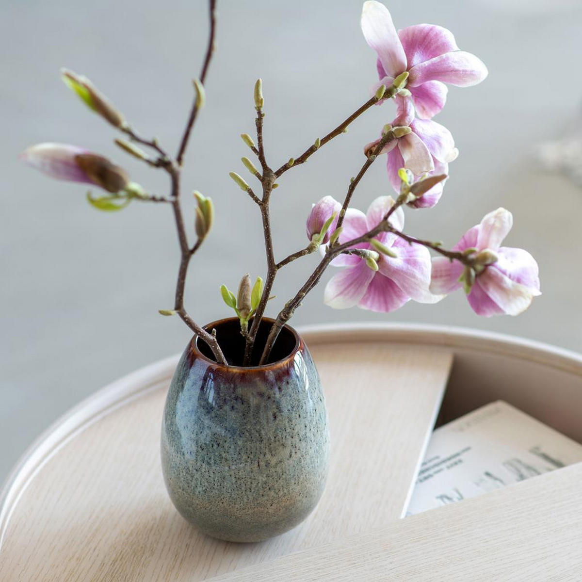 VASE DROP Lave Home beige 17,4 cm - Beige, Keramik (17.5cm) - like.Villeroy & Boch