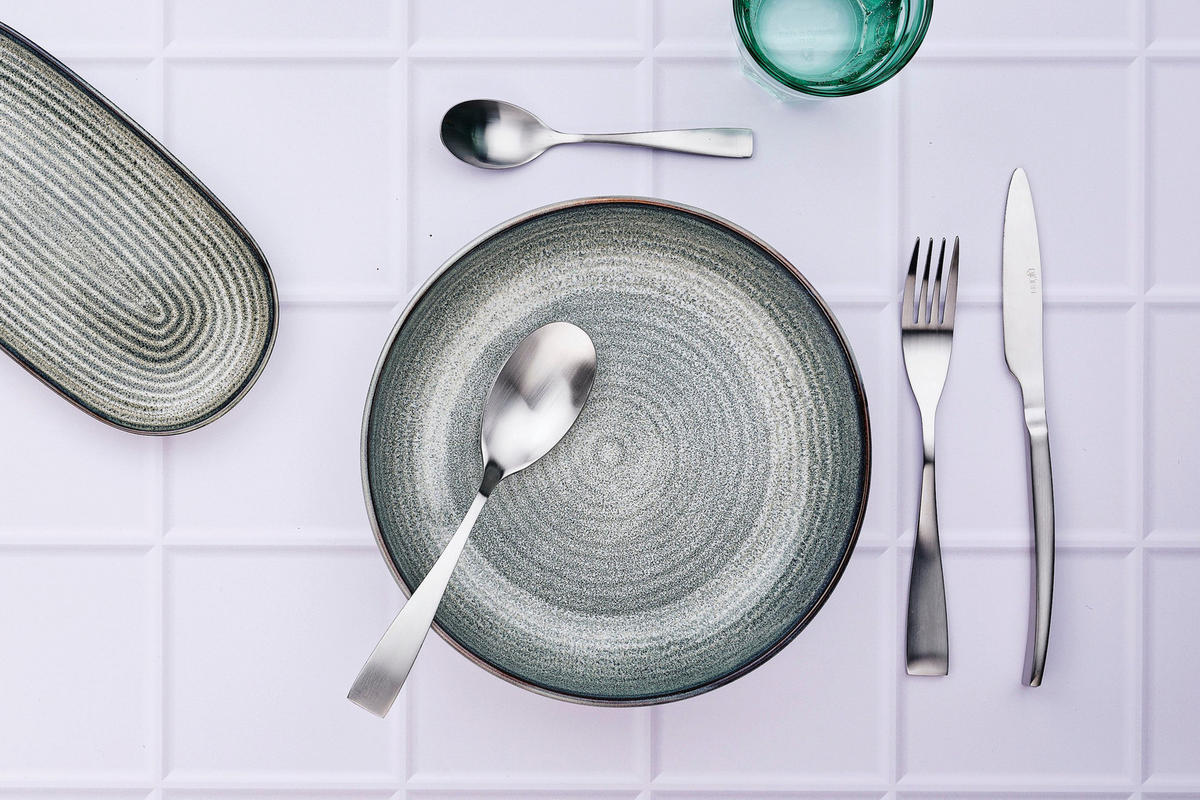 LÖFFEL 6er-Set Sven - Silber - Silberfarben, Metall - Björn