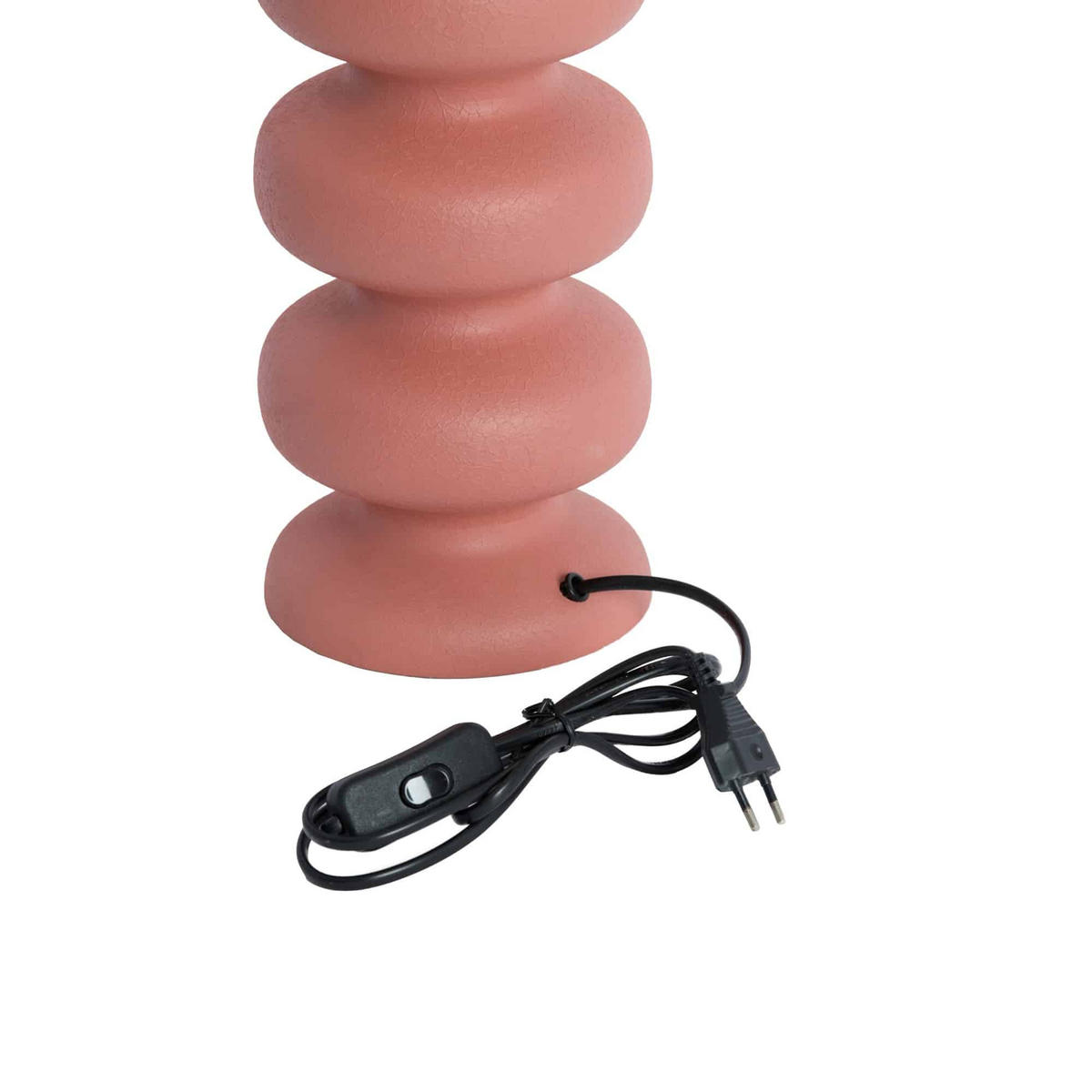 LAMPENFUSS Soroca Rosa 15/15/42 cm - Pink, Metall (15/15/42cm) - Light & Living