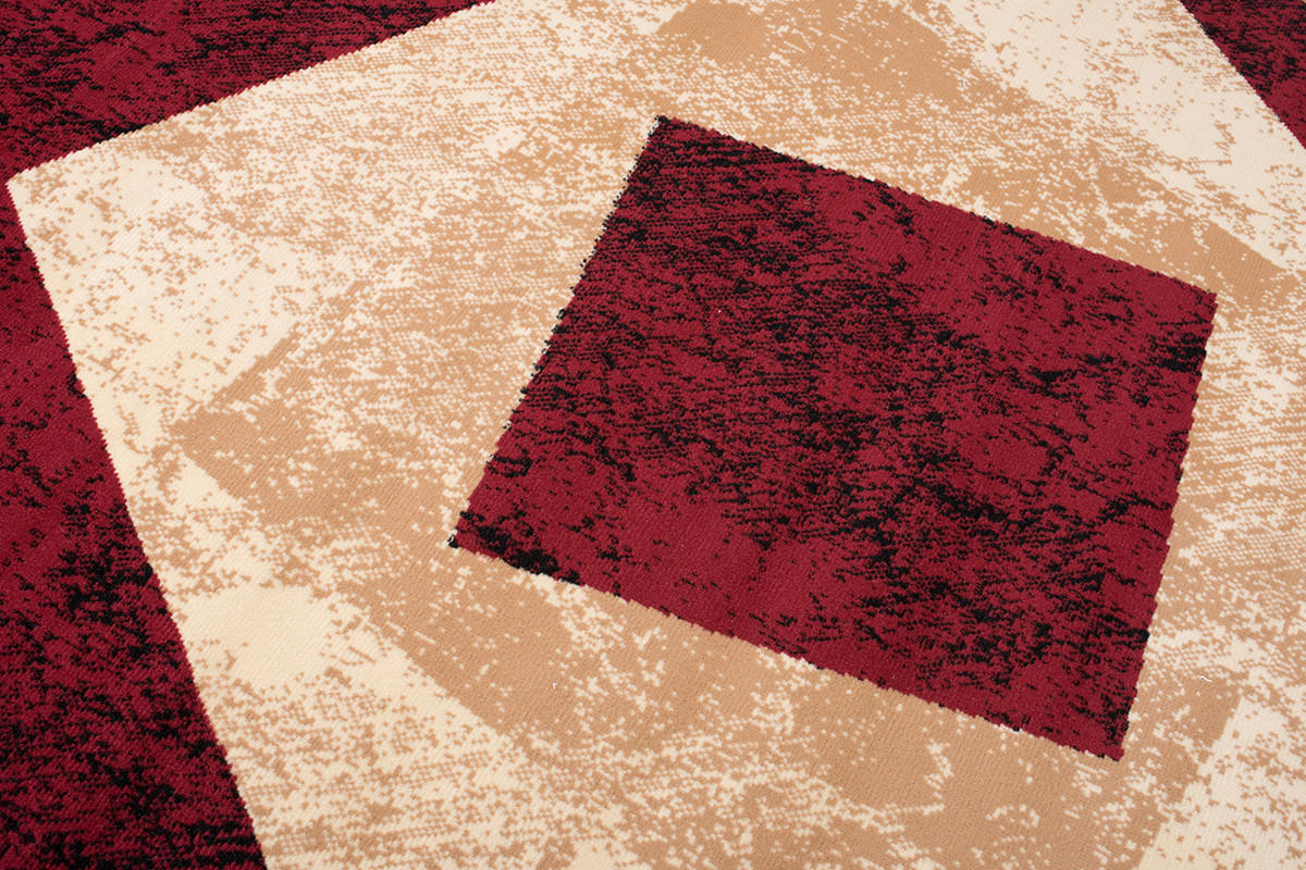TEPPICH DREAM Rot Creme 300/400 cm - Rot/Creme, Textil (300/400cm) - Tapiso