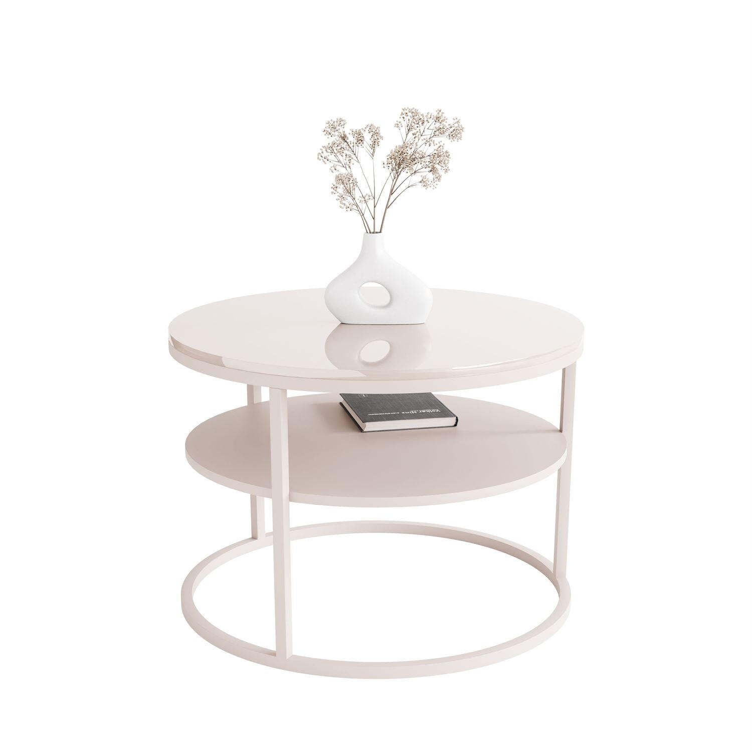 Lookway Couchtisch Kaschmir 70x49x70 cm