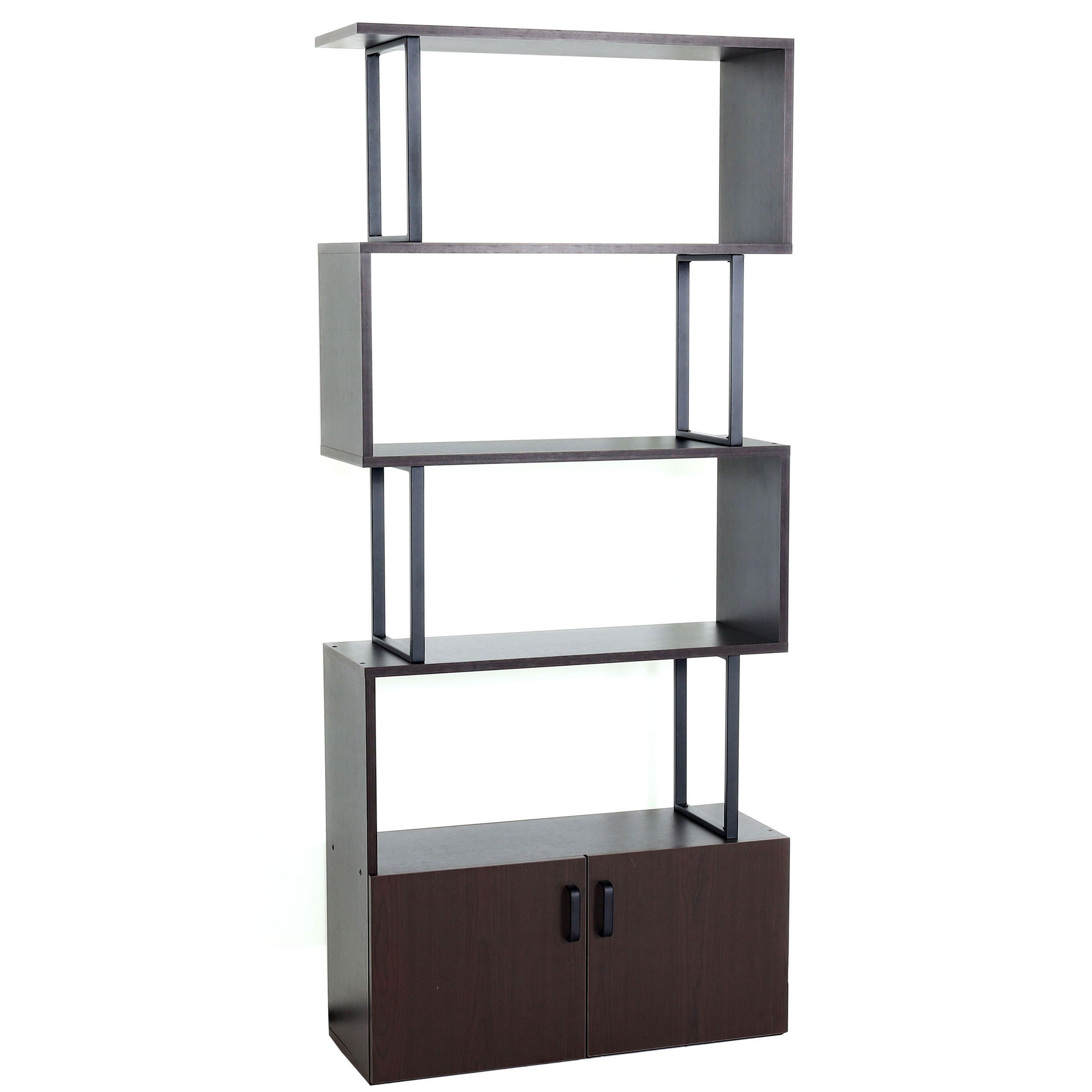 BÜCHERREGAL Dunkelbraun - Dunkelbraun, Holzwerkstoff (80/183/31cm) - MCW