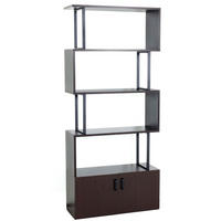 BÜCHERREGAL Dunkelbraun - Dunkelbraun, Holzwerkstoff (80/183/31cm) - MCW