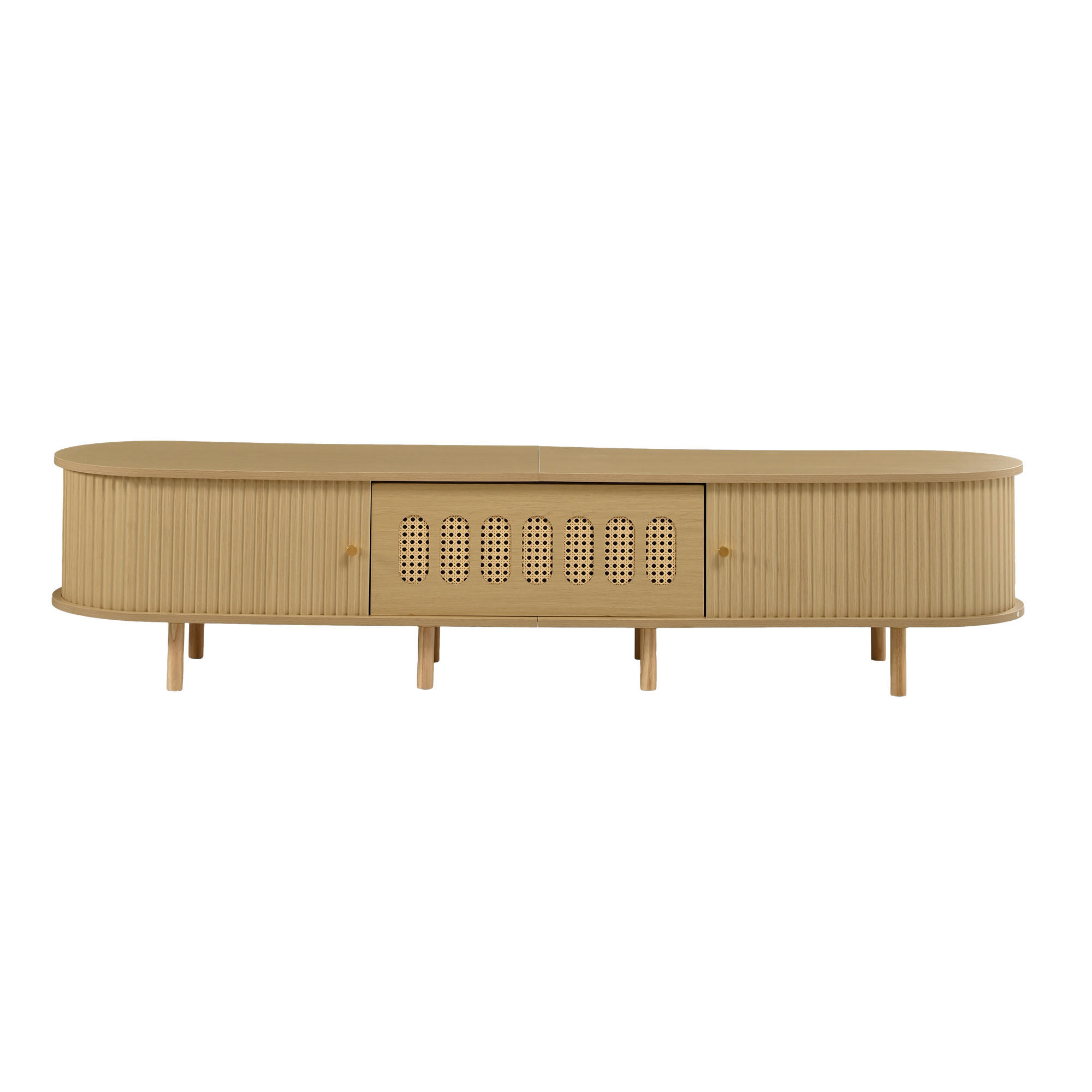 Oxeza Tv-Schrank Natur 180x40x40 cm