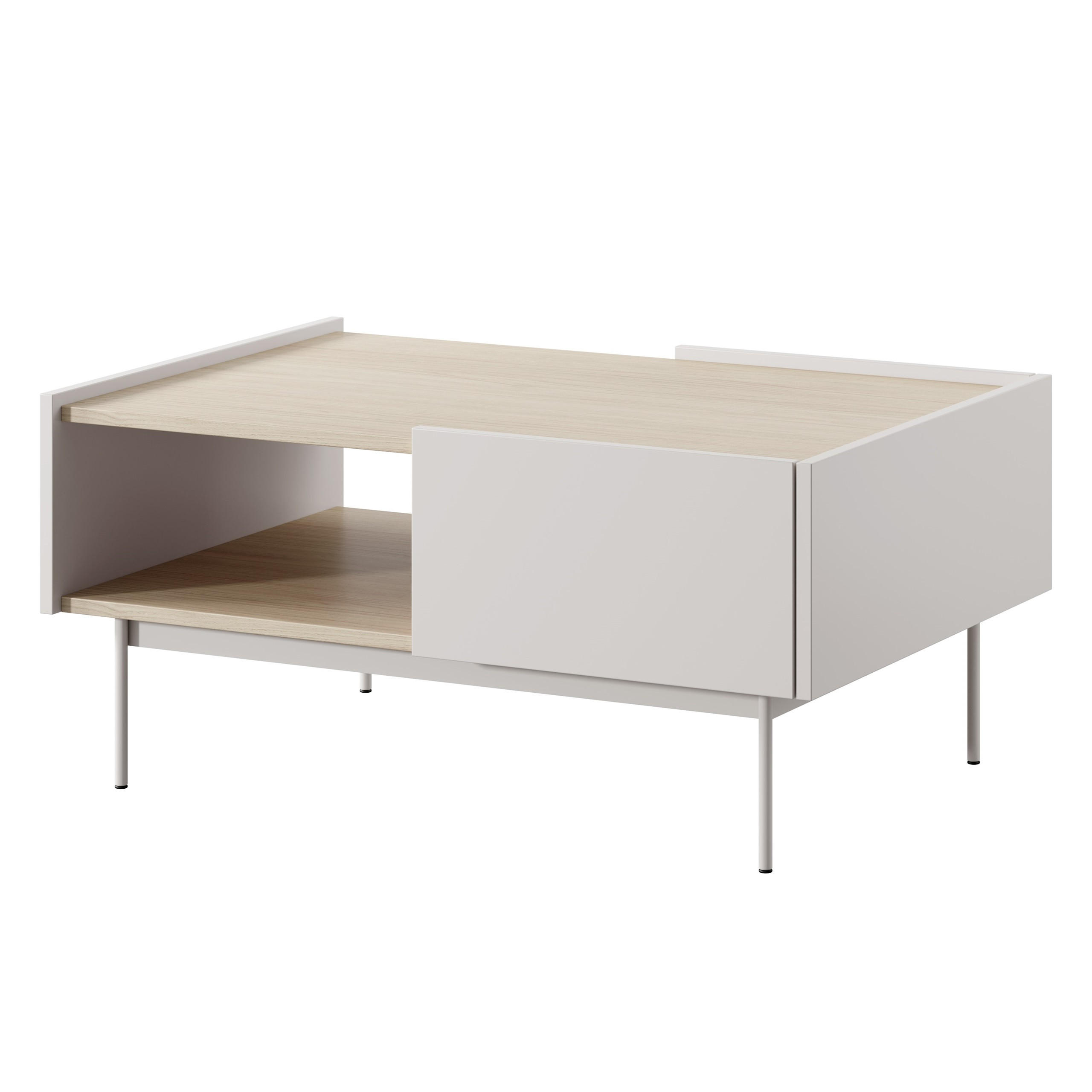 COUCHTISCH COLORE 97/45/65 cm Kaschmir - Kaschmir, Holzwerkstoff (65/97/45cm) - MASSENO