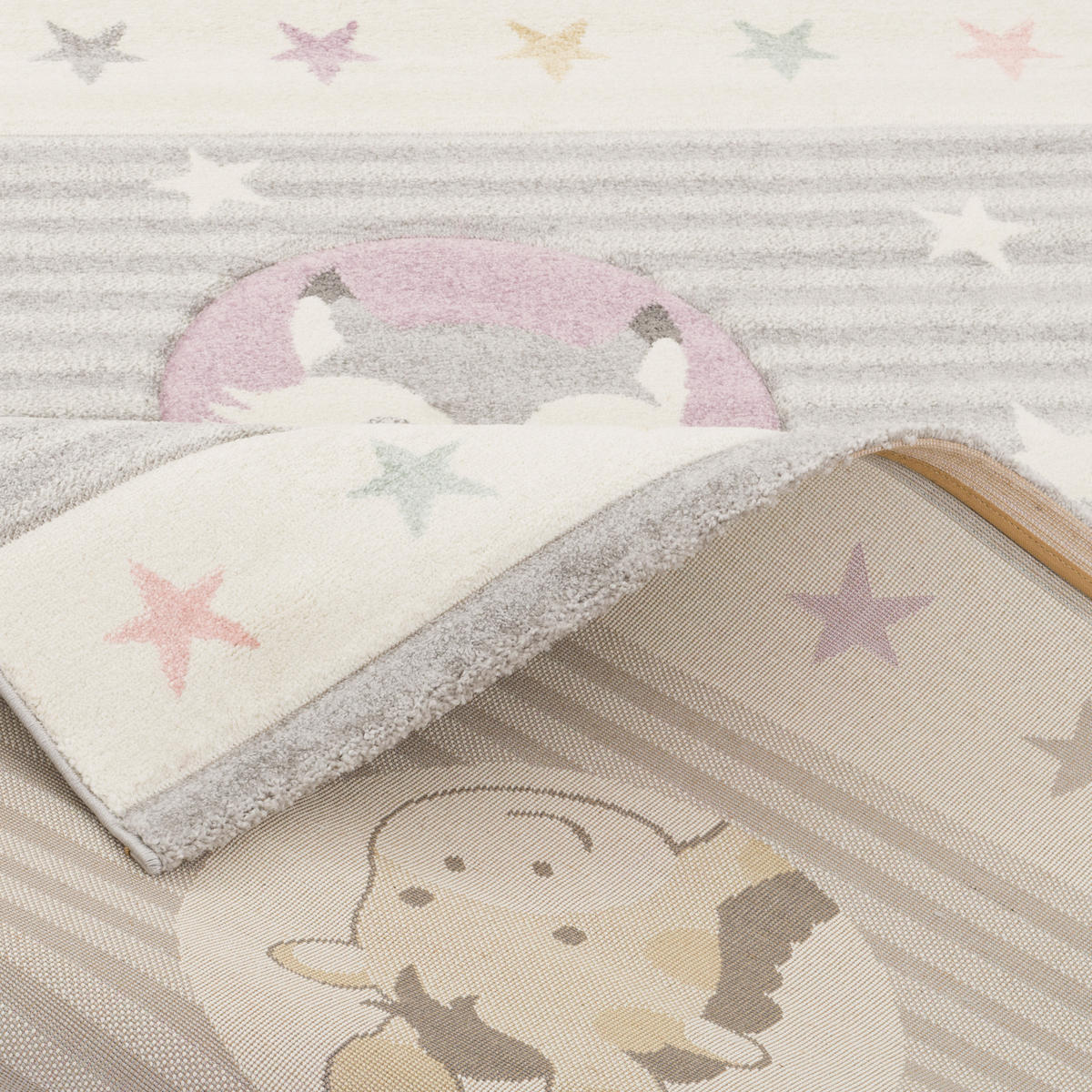 KINDER TEPPICH MAUI KIDS STAR FRIENDS - Multicolor, Textil (200/290cm) - Pergamon