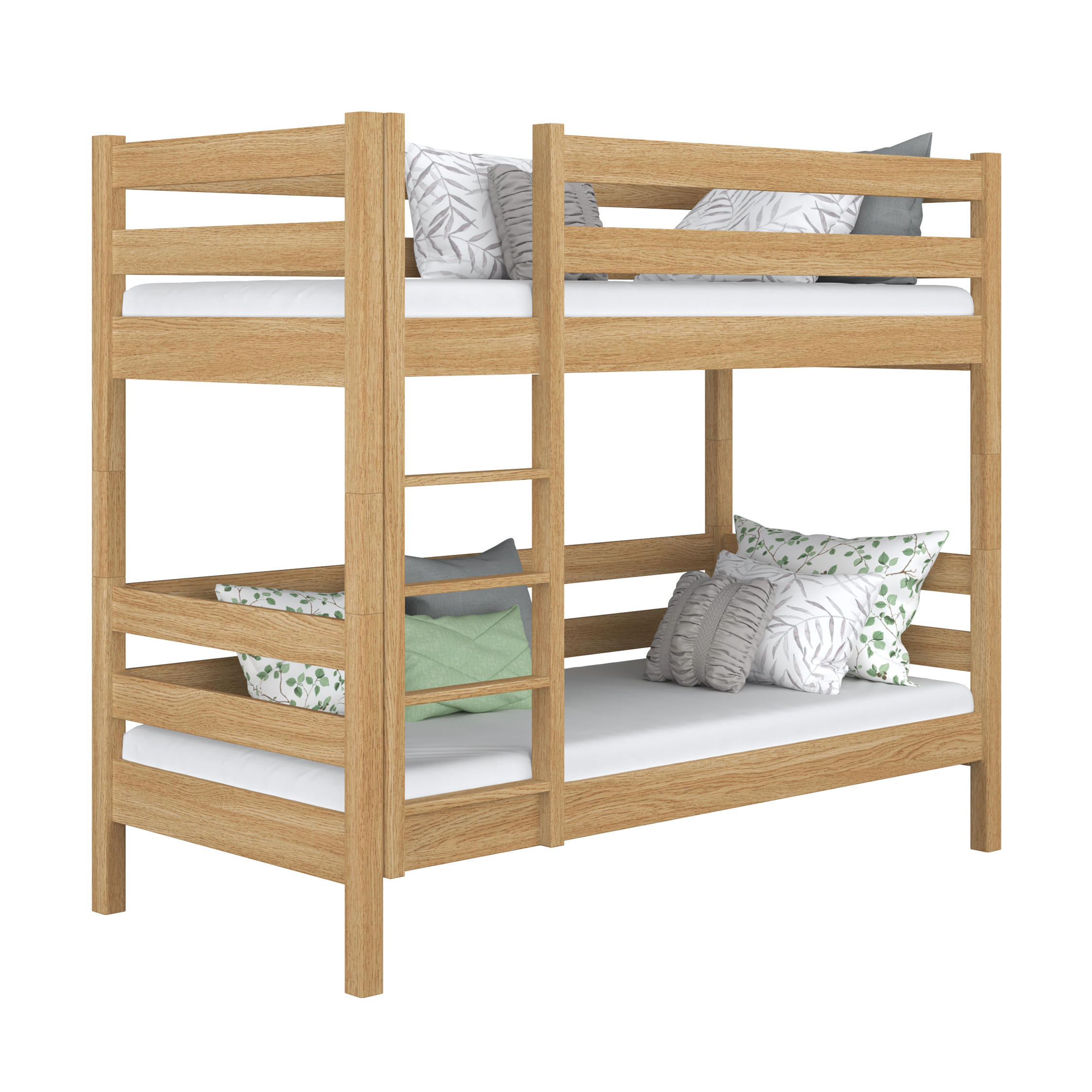 N-Wood Etagenbett Eiche Artisan 100x180 cm