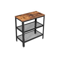 BEISTELLTISCH COUCHTISCH - Braun, Holzwerkstoff (60/30/60cm) - Hansiro