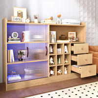 GESCHIRRSCHRANK Naturfarben 120/30/85 - Naturfarben, Holzwerkstoff (120/85/30cm)
