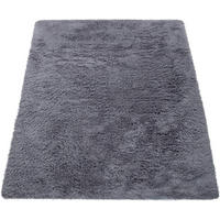 HOCHFLORTEPPICH 140/200 cm Silky 591 - Grau, Textil (140/200cm) - Paco Home