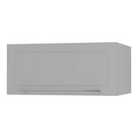 KLAPPHÄNGESCHRANK Kvantum W6B/80 Dust Grey Matt / Grau Matt 80 / 59 / 36cm - Grau, Holz/Holzwerkstoff (80/36/59cm) - Feldmann-Wohnen