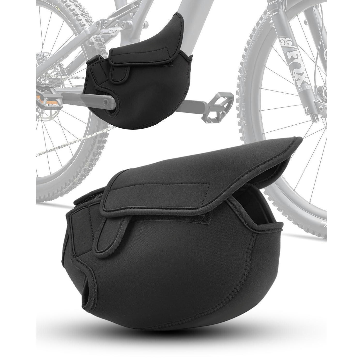 E-BIKE Motorschutzhülle Neopren Wasserdicht Universell - Schwarz, Kunststoff (5/43/55cm)