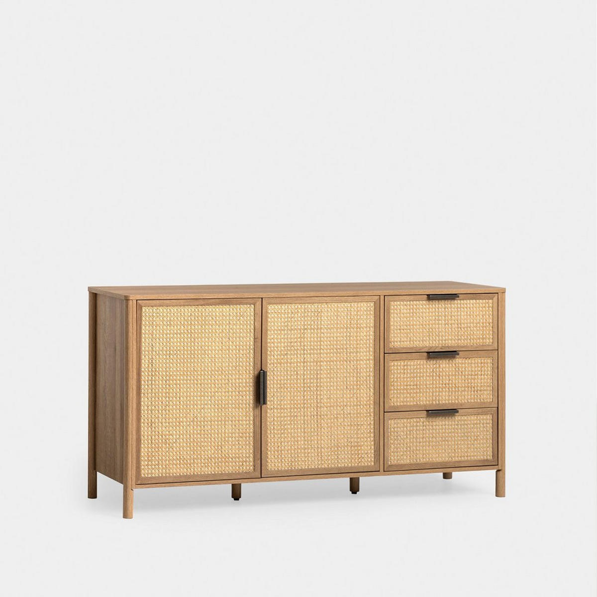 ANRICHTE NIEDRIGE Bent Natürlich 150 cm x 76 cm - Naturfarben, Holzwerkstoff (150/76/40cm) - Klast Home