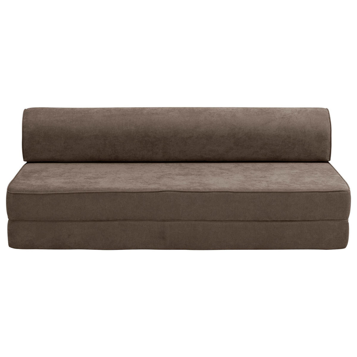FALTSOFA Katusha Flachgewebe schoko - Mokka, Kunststoff (80/57/160cm) - 58aufmkessel