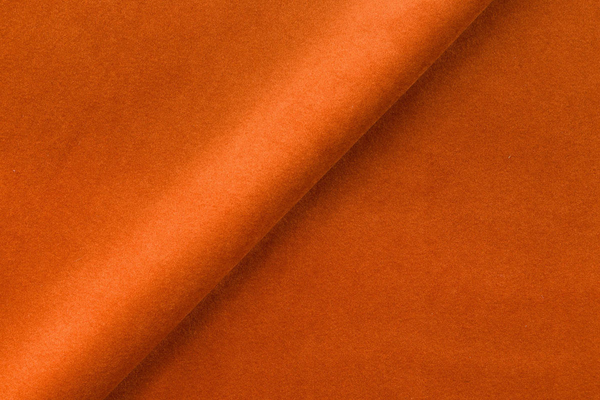 BOXBETT CRYSTAL 160/200 cm, in Orange, Premium Velours-Stoff, Bettkasten, Matratze, Topper - Orange, Textil (160/20cm) - Barchello