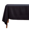 TISCHDECKE schwarz 137/137 cm, 100% Baumwolle - Schwarz, Textil (137/137cm) - Homescapes