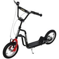 TROTTINETT Wyatt Rot 120/58/75-80 cm - Schwarz, Kunststoff/Metall (80/120/58cm) - Jamb