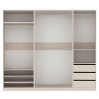GARDEROBENSCHRANK OFFEN TRES L/C CASHMERE 240/206/51 cm - Kaschmir, Holzwerkstoff (240/206/51cm) - Marmex Möbel