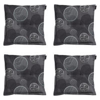 SITZKISSEN Kreis 50/50 cm 4er-Set - Grau, Textil (50/5/50cm) - Madison