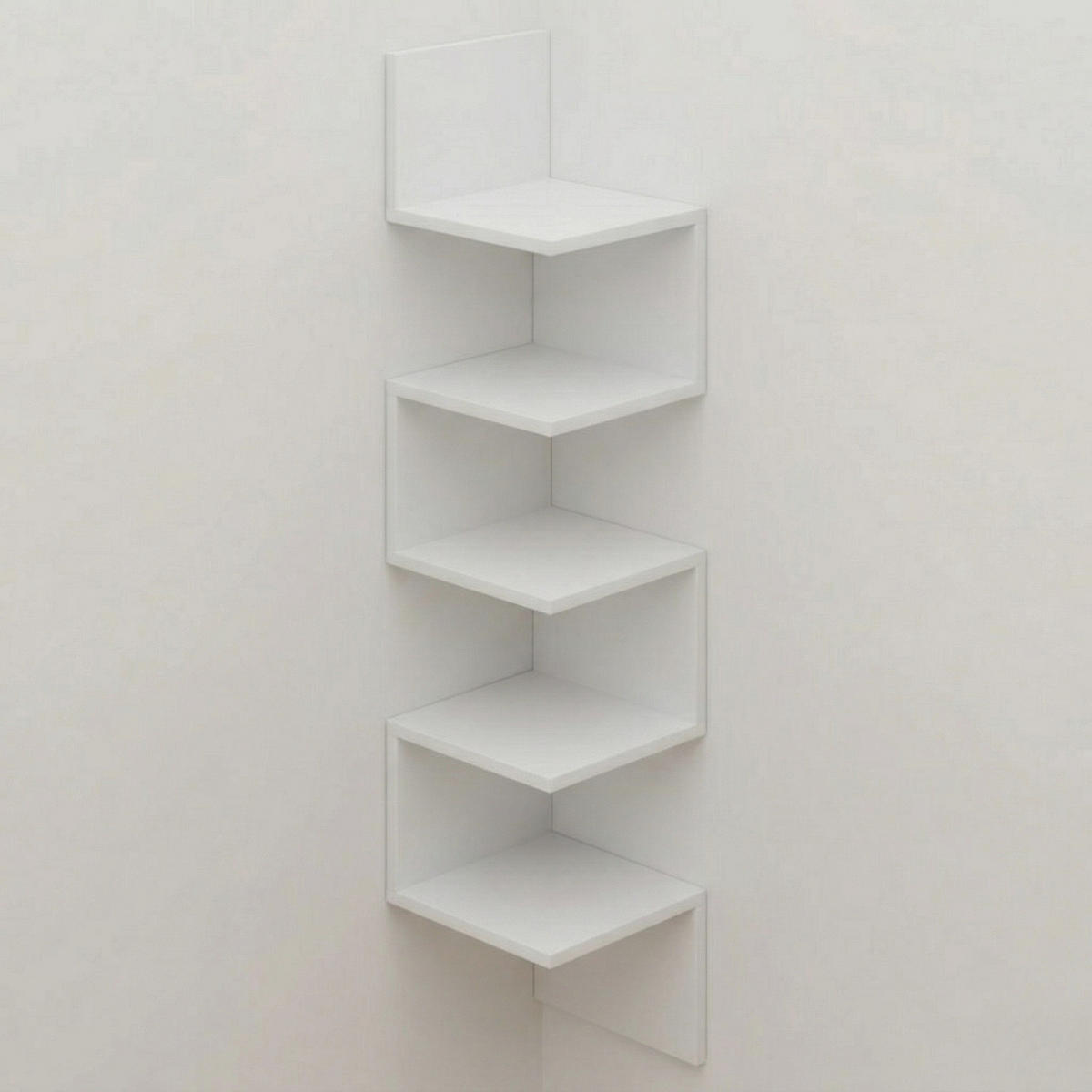 WANDREGAL Vico 22/119 cm - Weiß, Holzwerkstoff (22.2/119/22.2cm) - EDAXO