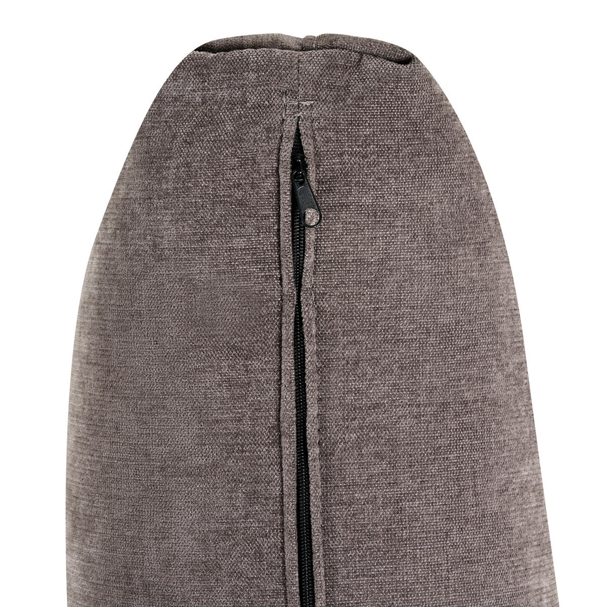 POHOVKA 2-místná Žinylková látka Taupe Kjaer - šedohnědá, textil (155/100/100cm) - Beliani