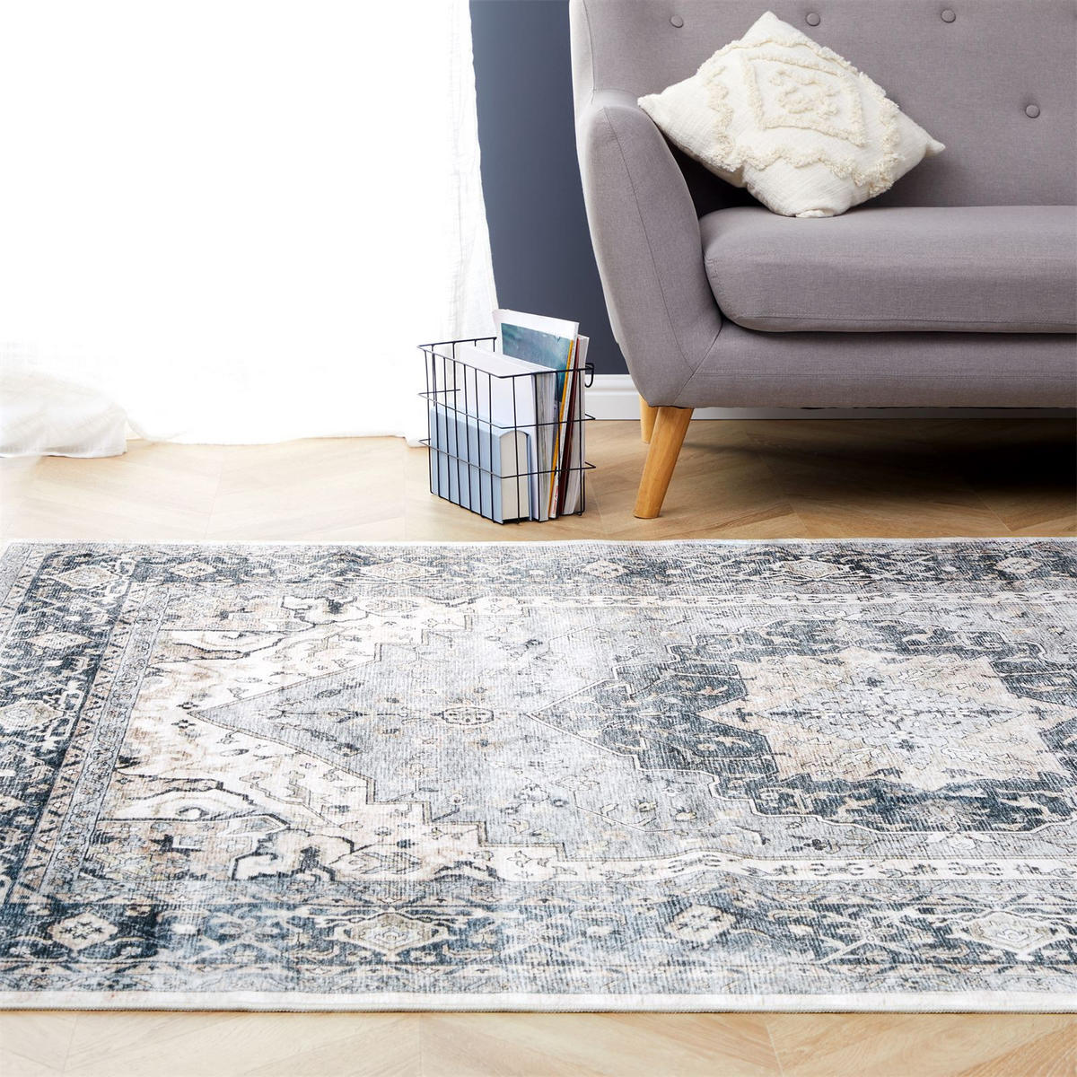 TEPPICH TRADITIONAL - Greige, Textil (160/230cm) - IDIMEX