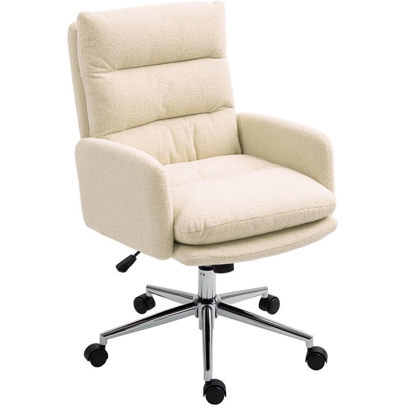 Ivmeu Bürostuhl Creme 67x99x58 cm