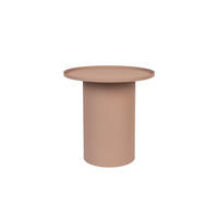 BEISTELLTISCH Sverre-Round - Rosa - 45.5/45.5/45 cm - Pink, Metall (45.5/45.5/45cm)