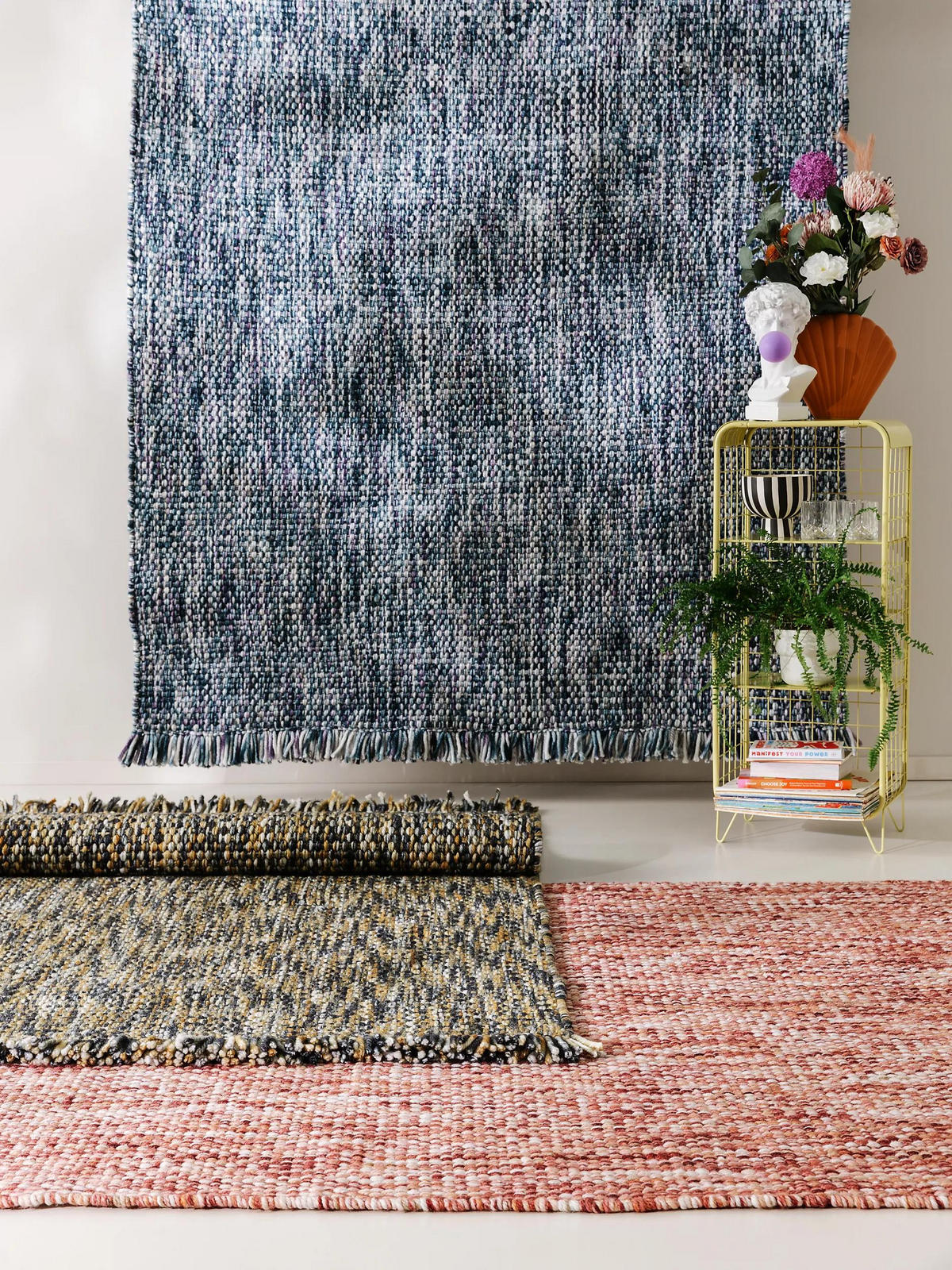 PREPROGA Runa modra 200x300 cm - modra, umetna masa/tekstil (200/300cm) - benuta Pop