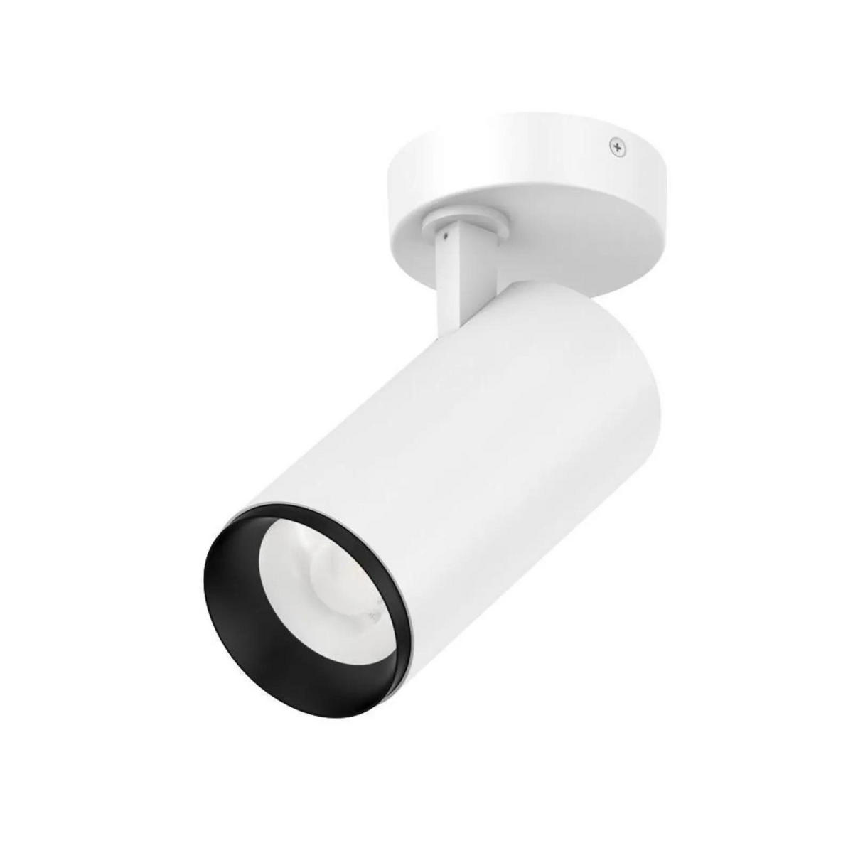 DECKENSTRAHLER Lucea - Schwarz/Weiß, Metall (4.25/4.25/24.1cm) - click-licht