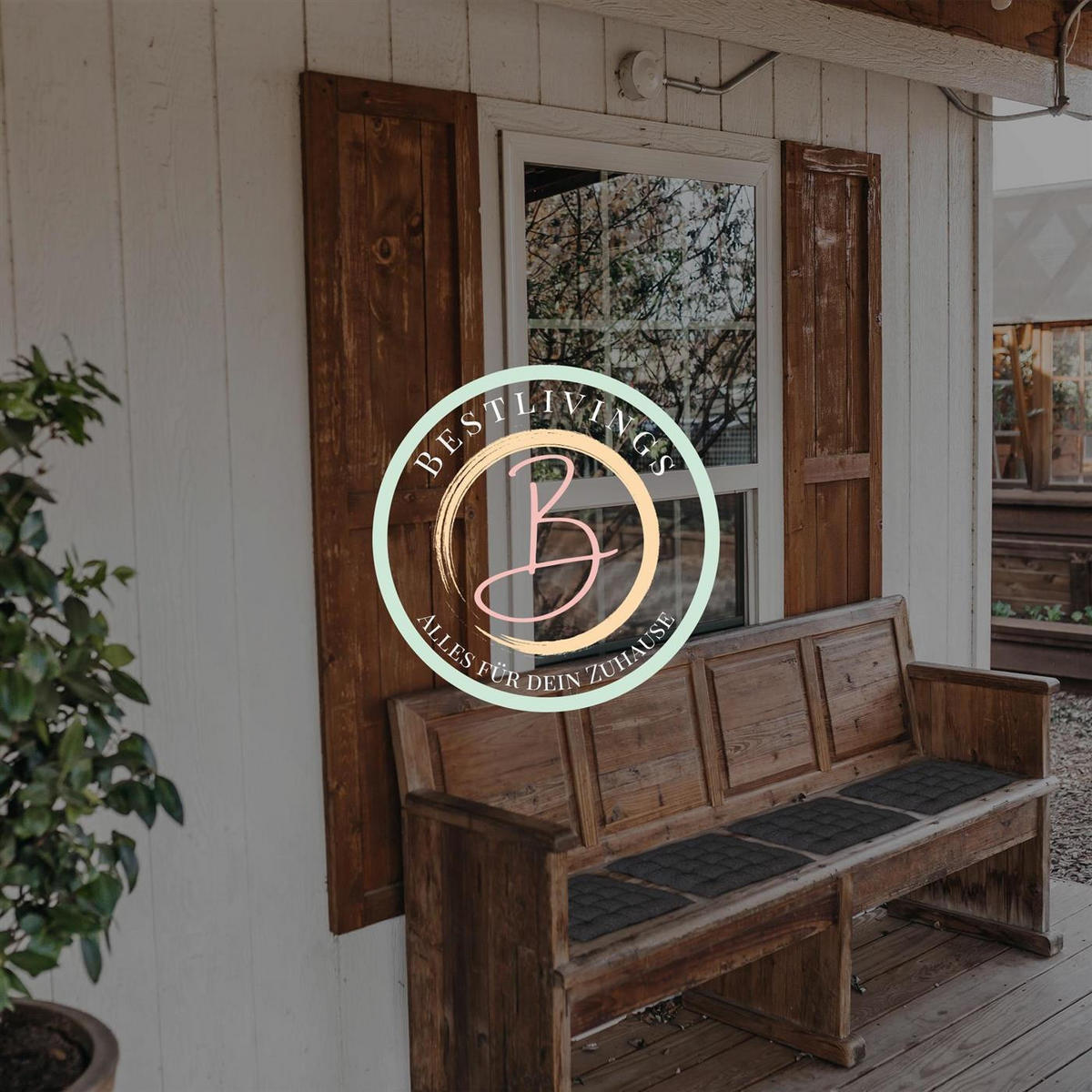 SITZKISSEN Lissabon 40x40cm Türkis 1er Pack - Türkis, Textil (40/40/6cm)